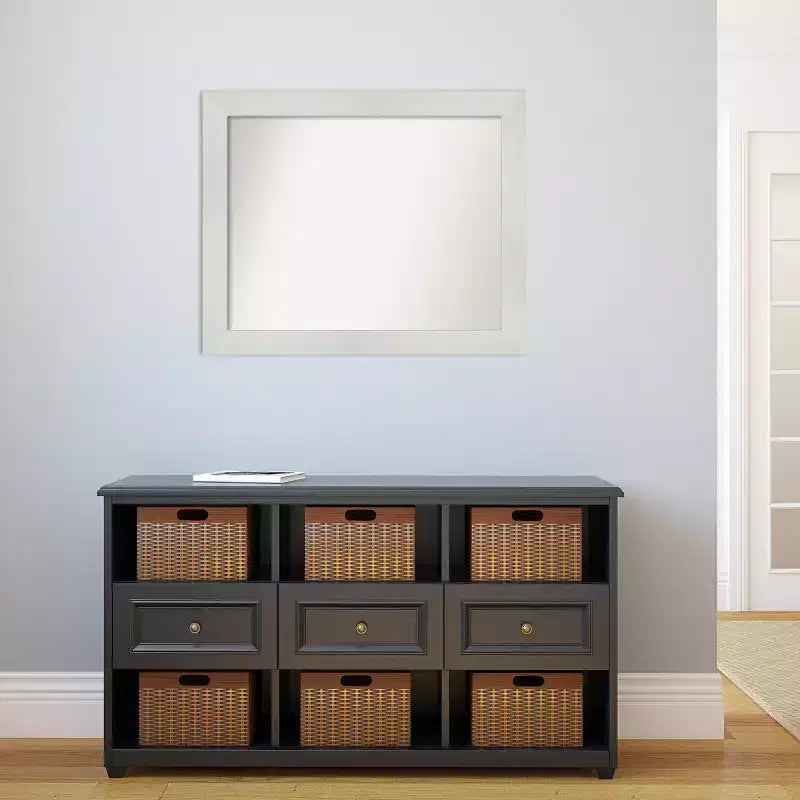 Miroir mural blanc