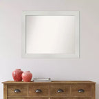 Miroir mural blanc