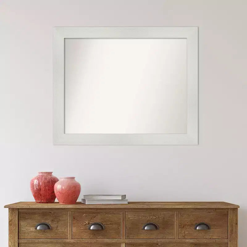 Miroir mural blanc
