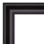 Miroir mural noir