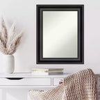 Miroir mural noir