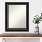 Miroir mural noir
