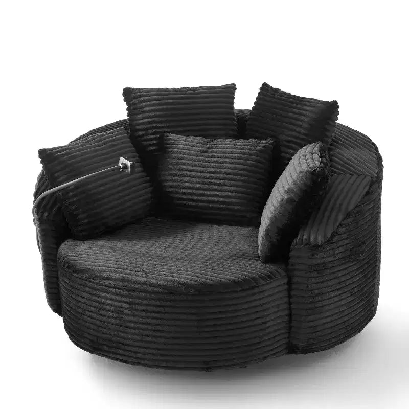 Chaise pivotante à 360°, fauteuil club, fauteuil d'appoint