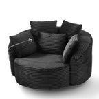 Chaise pivotante à 360°, fauteuil club, fauteuil d'appoint