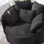 Chaise pivotante à 360°, fauteuil club, fauteuil d'appoint