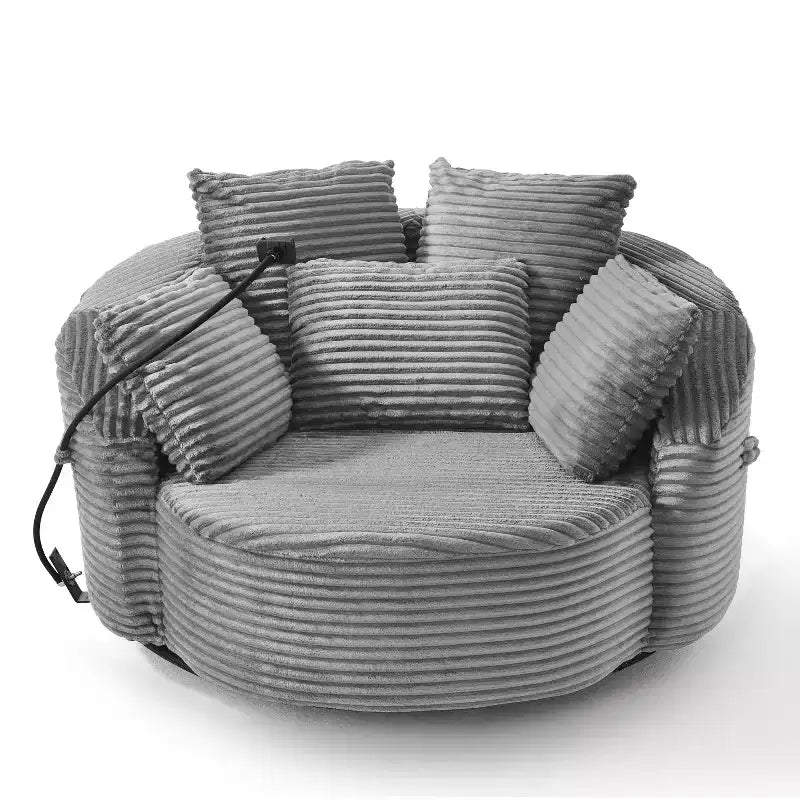 Chaise pivotante à 360°, fauteuil club, fauteuil d'appoint