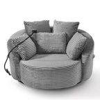 Chaise pivotante à 360°, fauteuil club, fauteuil d'appoint