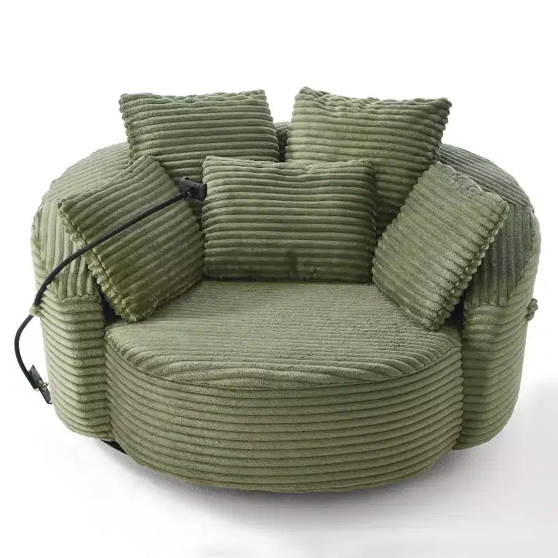 Chaise pivotante à 360°, fauteuil club, fauteuil d'appoint