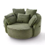 Chaise pivotante à 360°, fauteuil club, fauteuil d'appoint