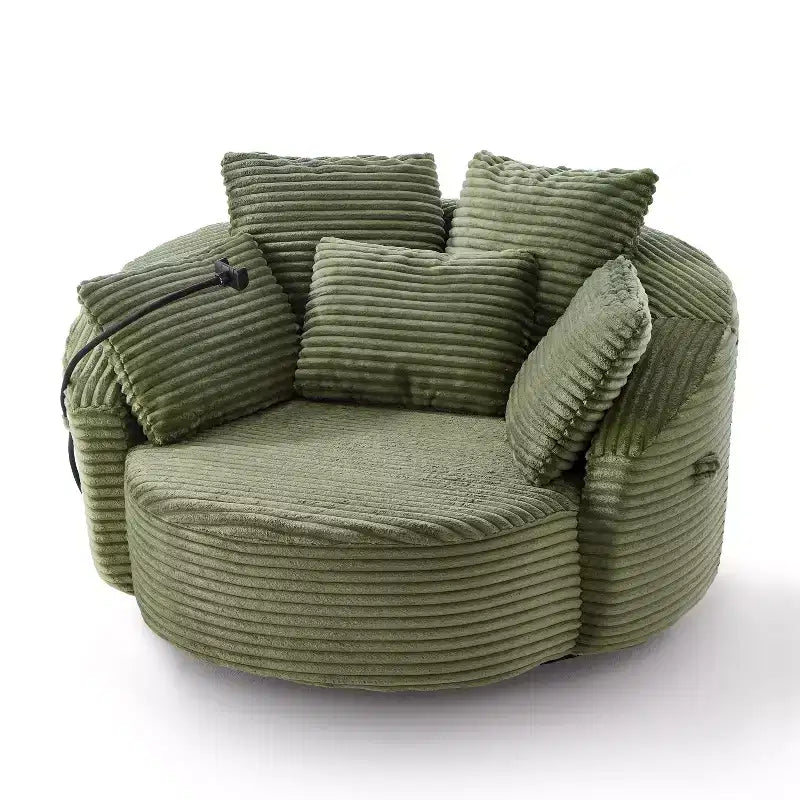 Chaise pivotante à 360°, fauteuil club, fauteuil d'appoint