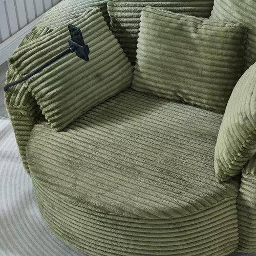 Chaise pivotante à 360°, fauteuil club, fauteuil d'appoint
