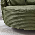 Chaise pivotante à 360°, fauteuil club, fauteuil d'appoint