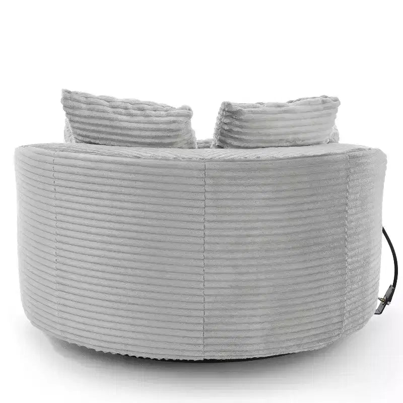 Chaise pivotante à 360°, fauteuil club, fauteuil d'appoint