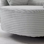 Chaise pivotante à 360°, fauteuil club, fauteuil d'appoint