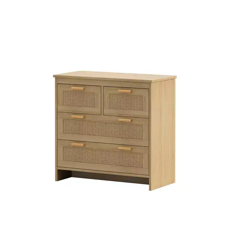Meuble de rangement moderne en rotin