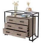 Commode à tiroirs en bois