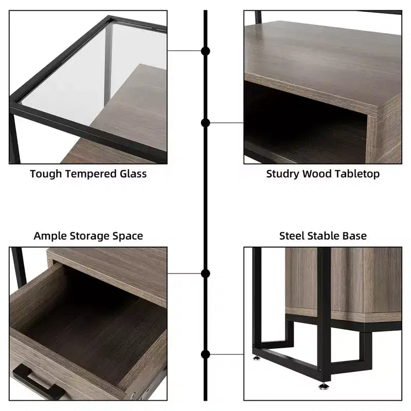 Commode à tiroirs en bois