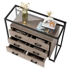 Commode à tiroirs en bois