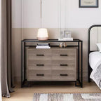 Commode à tiroirs en bois