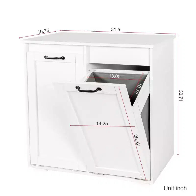 Armoire de rangement blanche