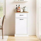 Meuble poubelle inclinable