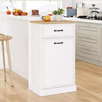 Meuble poubelle inclinable