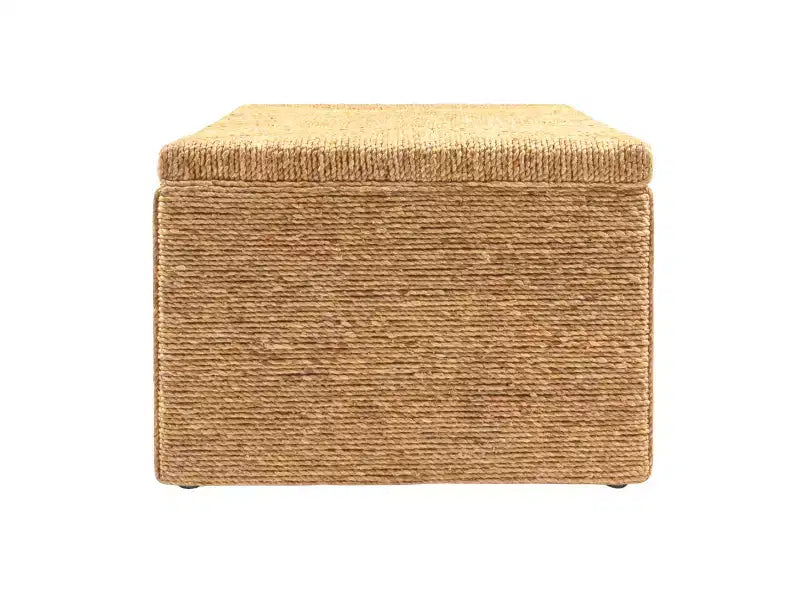 Table basse en bois tressé Woven Water