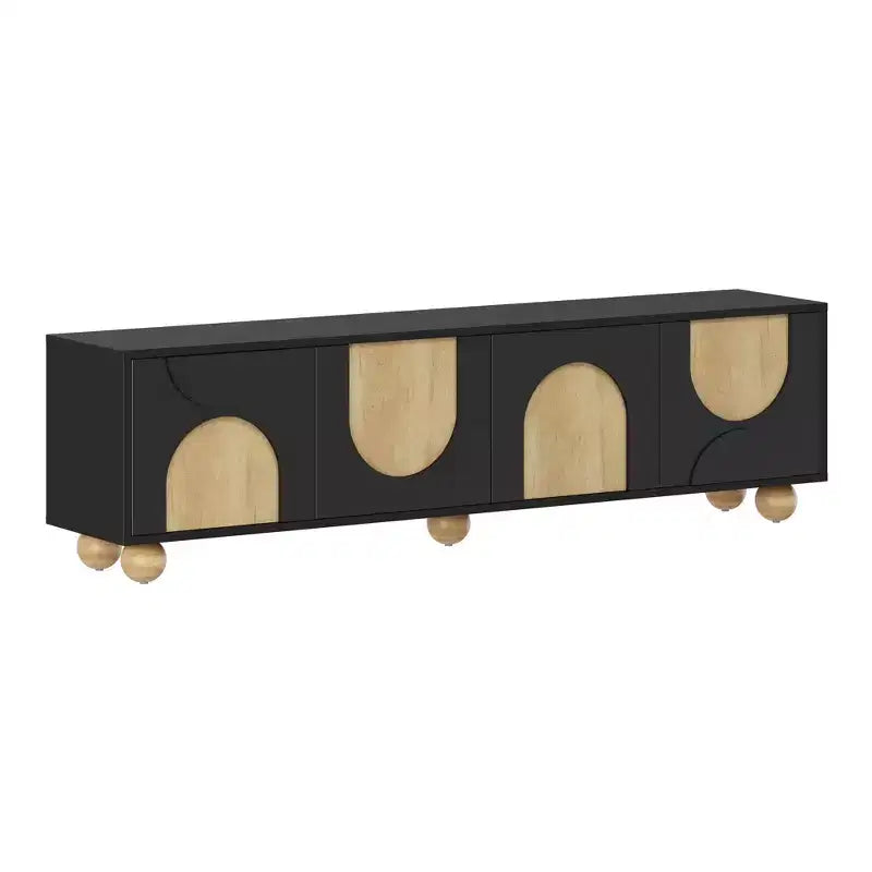 Meuble TV de style ferme