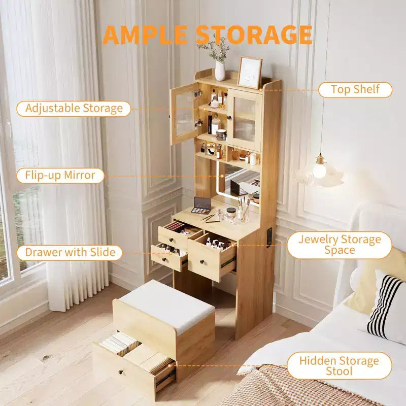 Coiffeuse Compacte