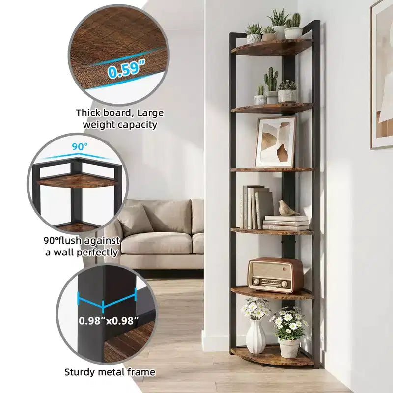 Étagère d'angle polyvalente Multi