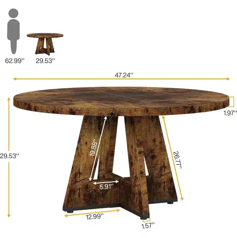 Table à manger ronde