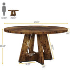 Table à manger ronde