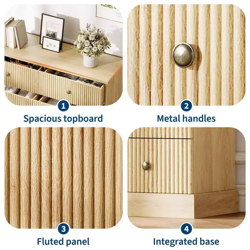 Commode en bois Organiseur de chambre