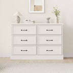 Acekool Modern Drawer Bedside Table Storage Cabinet Space Saving Nightstand for Bedroom Living Room