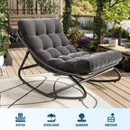 Fauteuil à bascule d'appoint