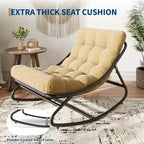 Fauteuil à bascule d'appoint