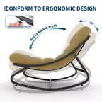 Fauteuil à bascule d'appoint