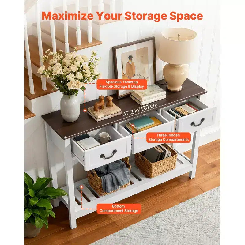 Console Table Bureau de ferme