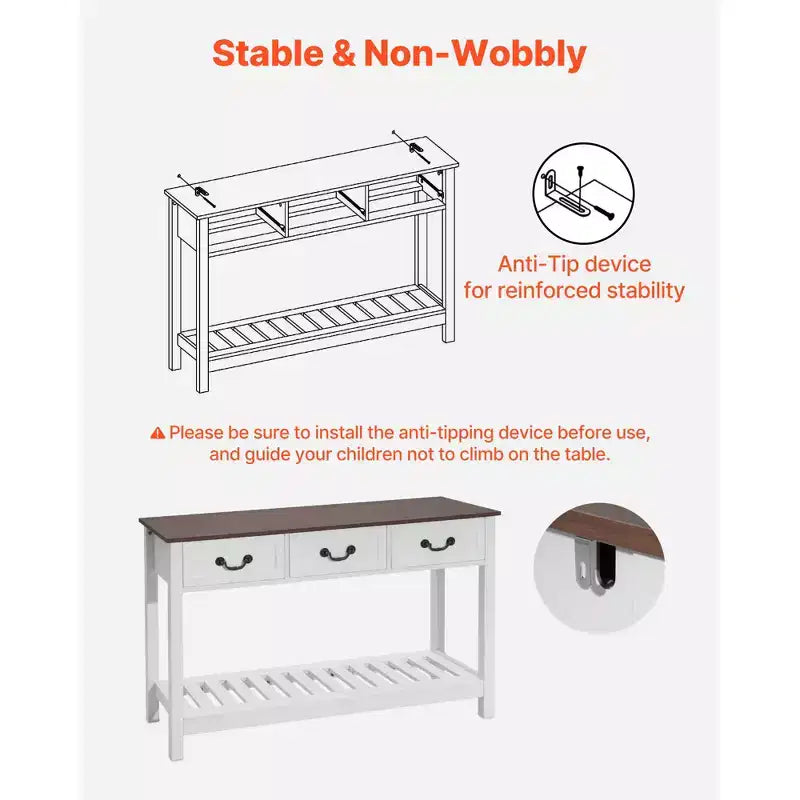 Console Table Bureau de ferme