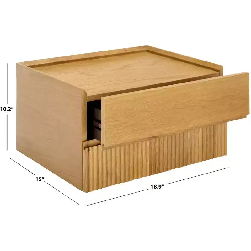 Table de chevet suspendue