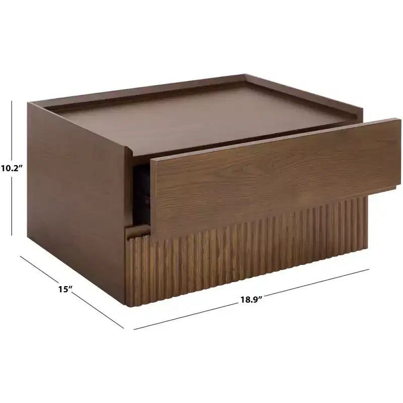 Table de chevet suspendue