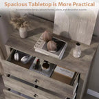 Commode en bois moderne