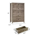Commode en bois moderne