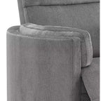 Chaise active en chenille anthracite