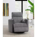 Chaise active en chenille anthracite