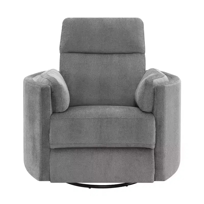 Chaise active en chenille anthracite
