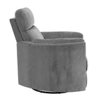 Chaise active en chenille anthracite