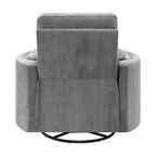 Chaise active en chenille anthracite