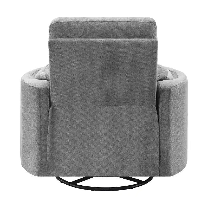 Chaise active en chenille anthracite