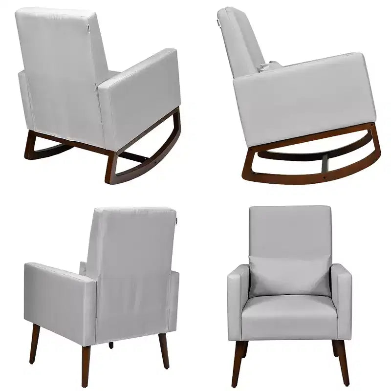 Fauteuil à bascule rembourré Fauteuil d'appoint